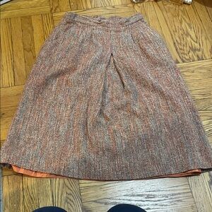 Unique Elegant Multicolor Skirt with pockets